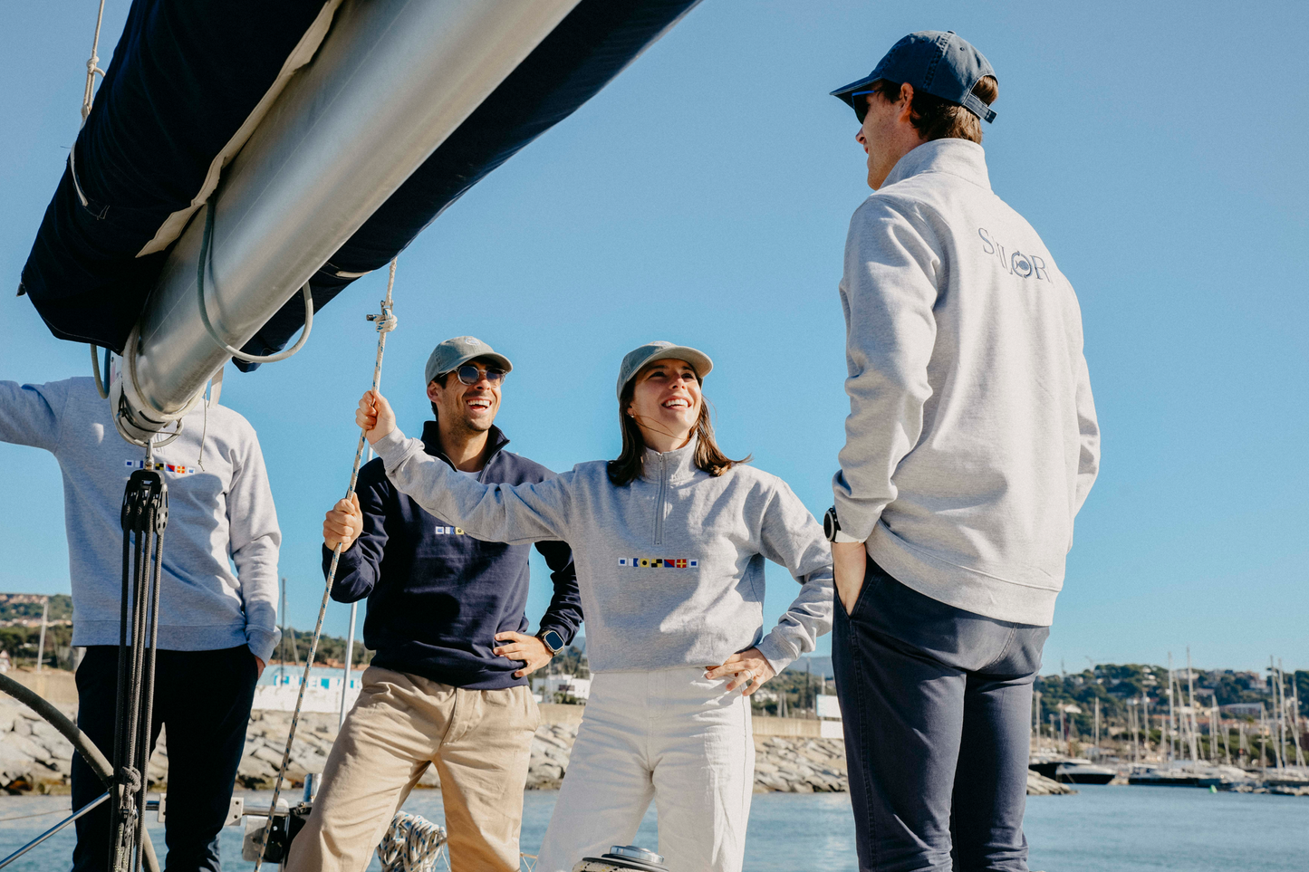 BANDERAS NÁUTICAS con cremallera