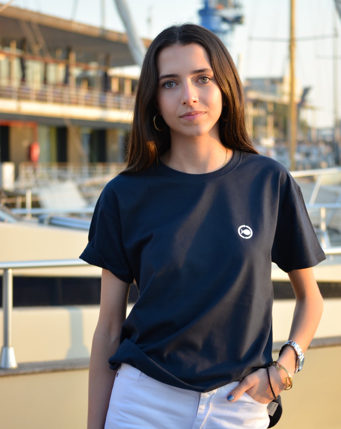 CAMISETA NAVY CREW