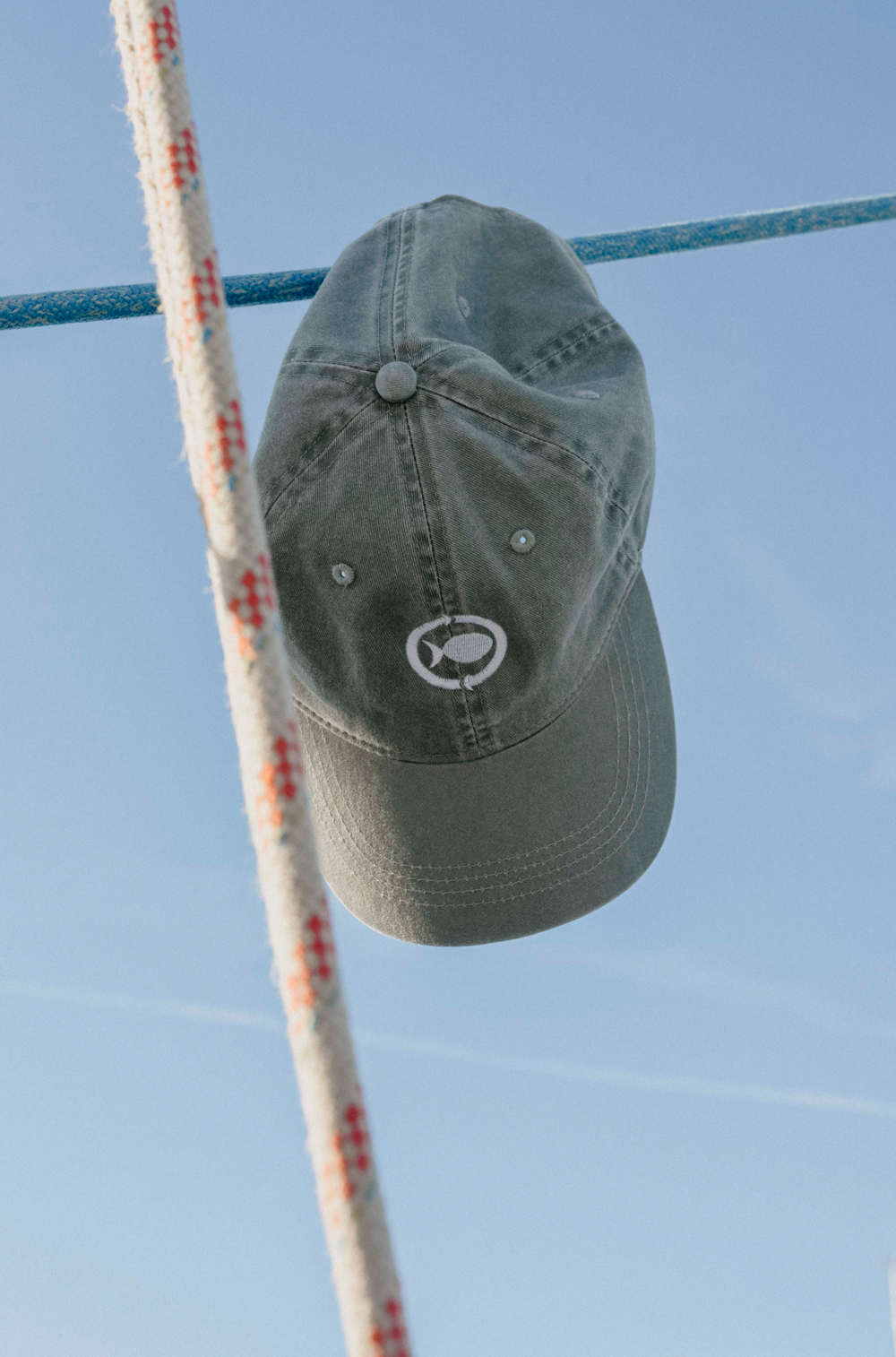 WASHED ALMOND CAP